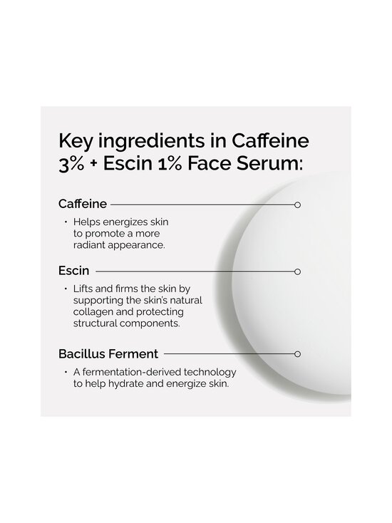 The Ordinary - Caffeine 3% + Escin 1% Face Serum -seerumi - NOCOL | Stockmann - photo 5