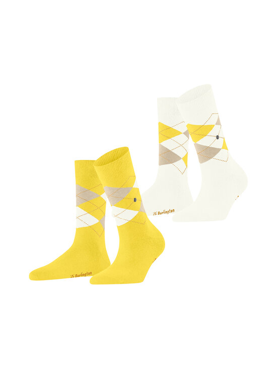 Burlington - Everyday Argyle -sukat 2-pack - SUNSHINE (1330) | Stockmann - photo 2