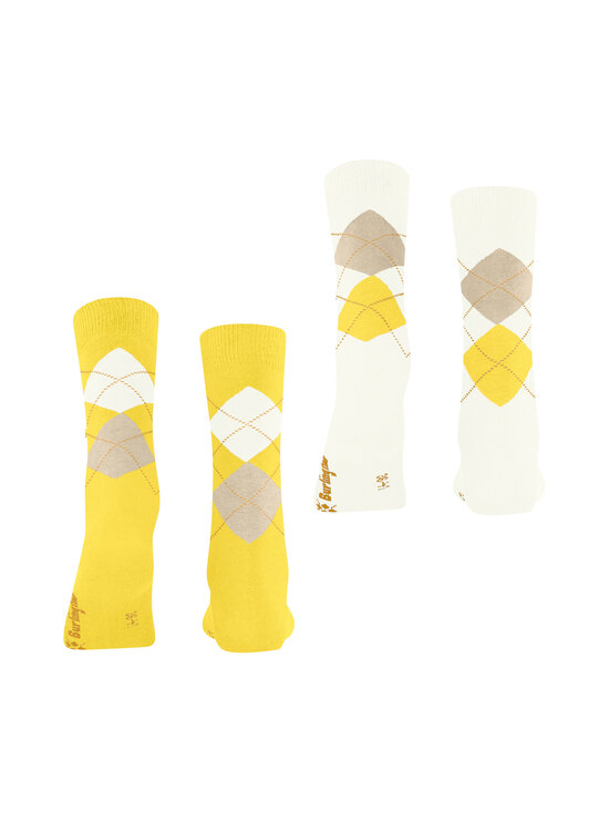 Burlington - Everyday Argyle -sukat 2-pack - SUNSHINE (1330) | Stockmann - photo 3