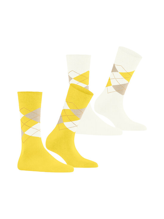Burlington - Everyday Argyle -sukat 2-pack - SUNSHINE (1330) | Stockmann - photo 4