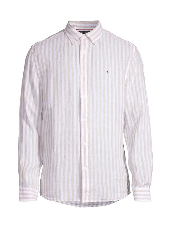 Tommy Hilfiger - Linen Essential Stripe RF lina krekls - 0AA SANDALWOOD / OPTIC WHITE - photo 1 Tommy Hilfiger - Linen Essential Stripe RF lina krekls - 0AA SANDALWOOD / OPTIC WHITE | Stockmann - photo 1