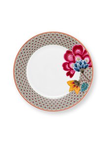 PIP Studio - Blooming Tales -posliinilautanen 21 cm - KHAKI | Stockmann