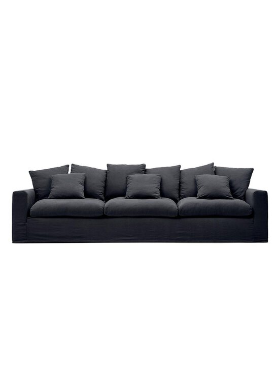 Kave Home - Nora-sohva mustanharmaa L 340 cm - BLACK | Stockmann - photo 1