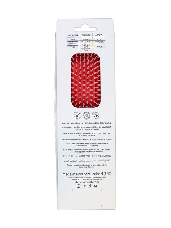 Denman - Deluxe D38 Power Paddle Brush -hiusharja - NOCOL | Stockmann - photo 2
