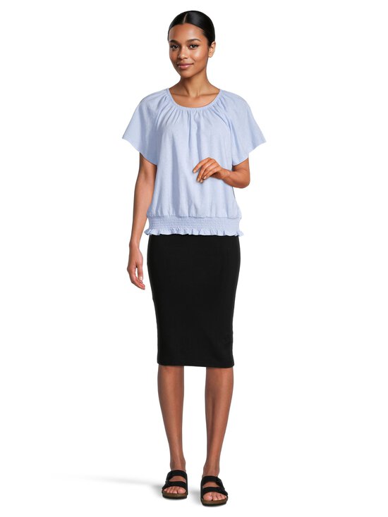 NOOM - Tricha Linen -trikoopusero - LT.BLUE SOLID | Stockmann - photo 2