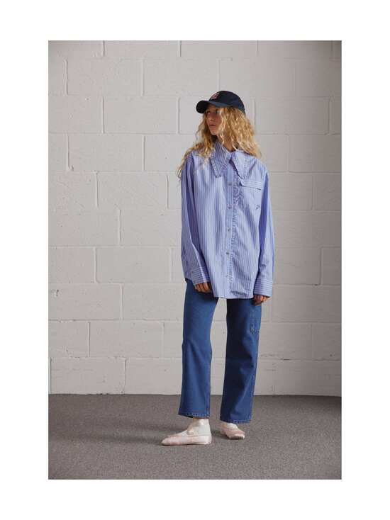 Damson Madder - Kendall Ruffle -paitapusero - BLUE | Stockmann - photo 5