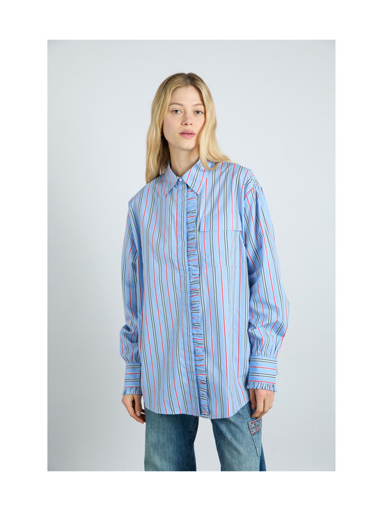Damson Madder - Kendall Ruffle -paitapusero - BLUE | Stockmann - photo 3
