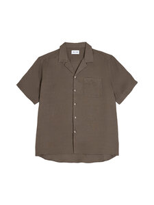 SAND Copenhagen - Särk Chad Short Sleeve - 270 BROWN | Stockmann