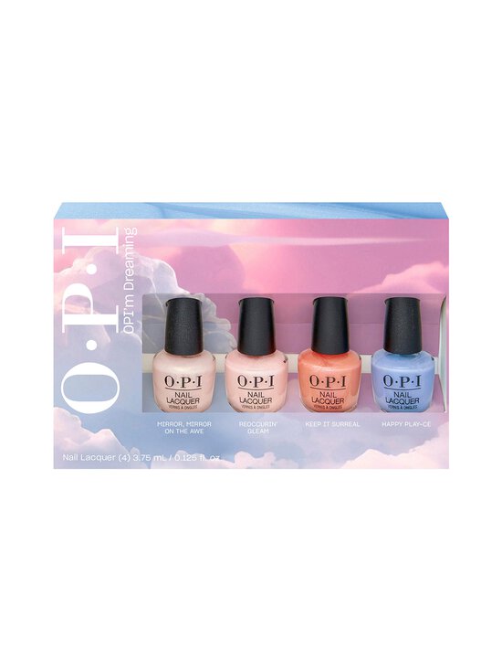 O.P.I. - I'm Dreaming Mini Pack -kynsilakka 4 x 3.75 ml - MULTICO - photo 1 O.P.I. - I'm Dreaming Mini Pack -kynsilakka 4 x 3.75 ml - MULTICO | Stockmann - photo 1