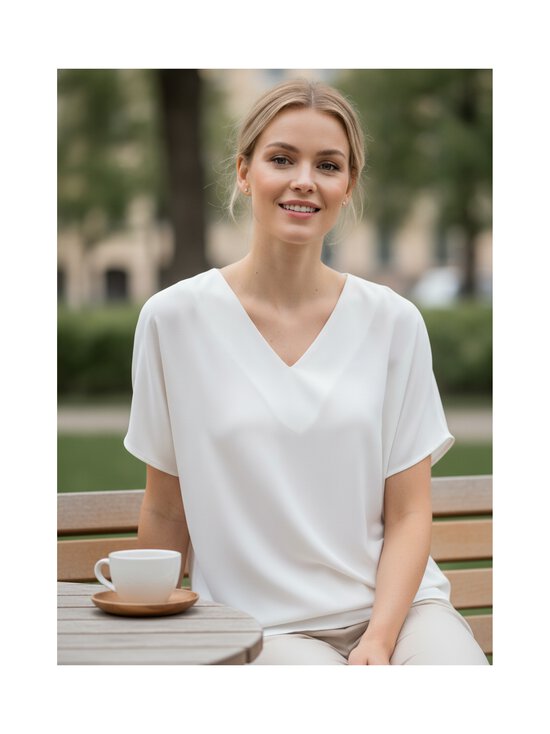 Ril's - Peronne blūze - 015 NATURAL WHITE | Stockmann - photo 4