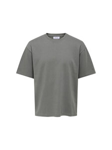 Only & Sons - T-särk OnsCaspian Airflex Boxy - CASTOR GRAY | Stockmann