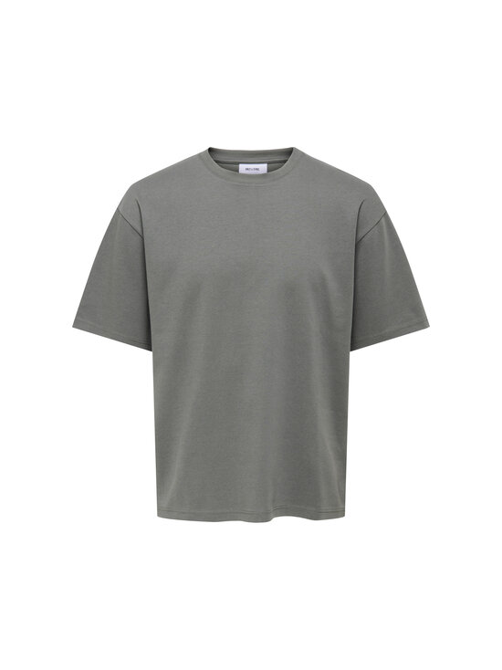Only & Sons - T-särk OnsCaspian Airflex Boxy - CASTOR GRAY | Stockmann - photo 1