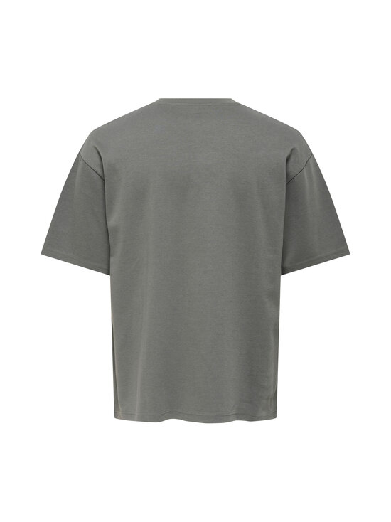Only & Sons - T-särk OnsCaspian Airflex Boxy - CASTOR GRAY | Stockmann - photo 2