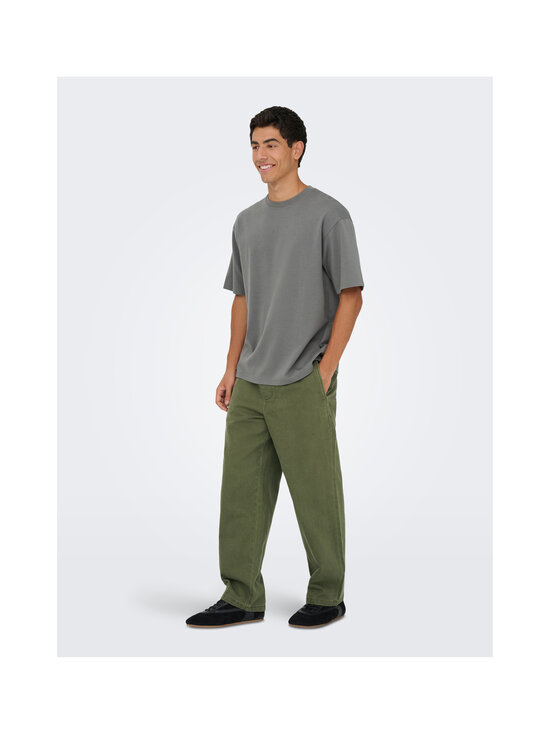 Only & Sons - T-särk OnsCaspian Airflex Boxy - CASTOR GRAY | Stockmann - photo 5