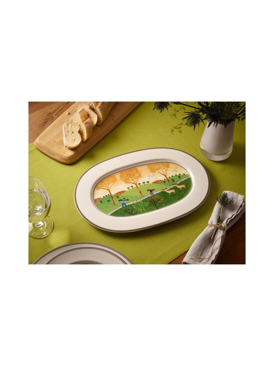 Villeroy & Boch - Design Naif Oval servēšanas šķīvis 34 cm - COLORED | Stockmann - photo 2