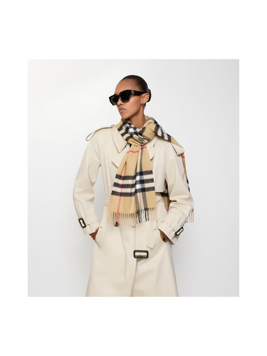 Burberry - Giant Check -kashmirhuivi 30 x 168 cm - A7026 ARCHIVE BEIGE | Stockmann - photo 3
