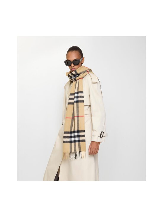 Burberry - Giant Check -kashmirhuivi 30 x 168 cm - A7026 ARCHIVE BEIGE | Stockmann - photo 5