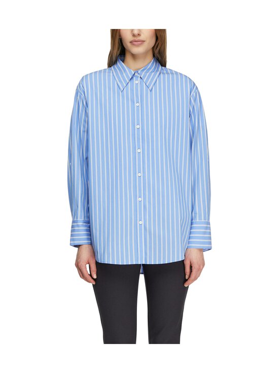 Comma - Striped-paitapusero - 54G2 MID BLUE STRIPED | Stockmann - photo 2