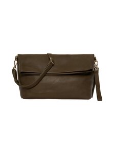 A+more - Nahkkott Odelle Clutch - KHAKI A+more - Nahkkott Odelle Clutch - KHAKI | Stockmann
