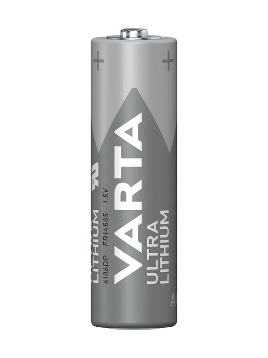 Varta - Ultra Lithium AA -paristo 4 kpl - GREY | Stockmann - photo 2