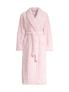 Damella - Furry Jacquard Fleece -kylpytakki - 315 PALE PINK | Stockmann
