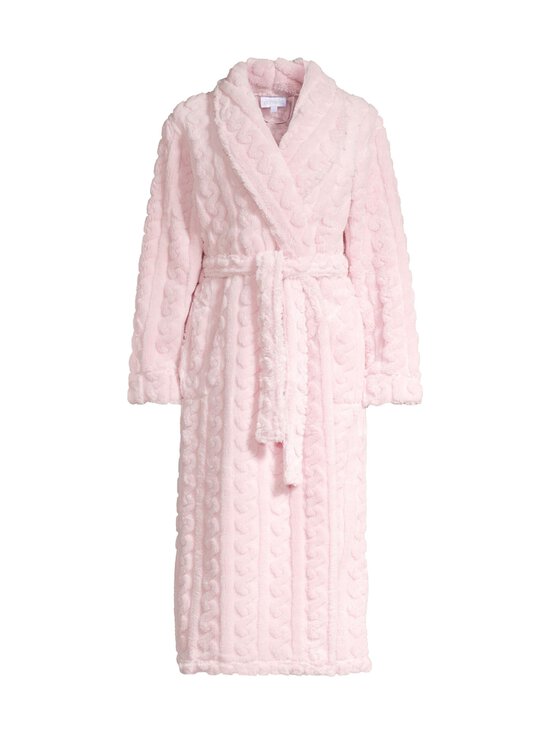 Damella - Furry Jacquard Fleece -kylpytakki - 315 PALE PINK | Stockmann - photo 1