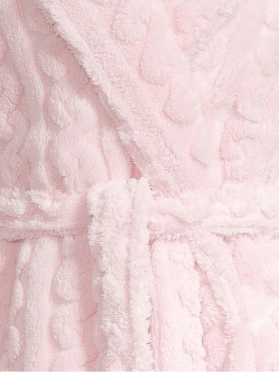 Damella - Furry Jacquard Fleece -kylpytakki - 315 PALE PINK | Stockmann - photo 4