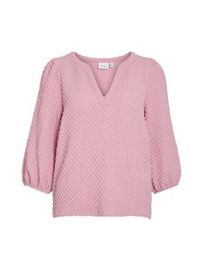 Vila - Viyanni 3/4 V-neck -pusero - PINK NECTAR | Stockmann