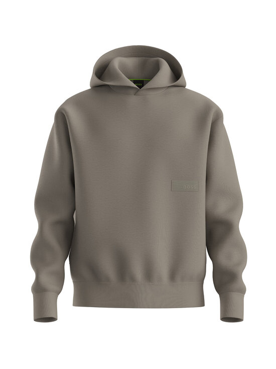 Boss Green - Kapuutsiga pusa Jersey - LIGHT/PASTEL GREEN | Stockmann - photo 1