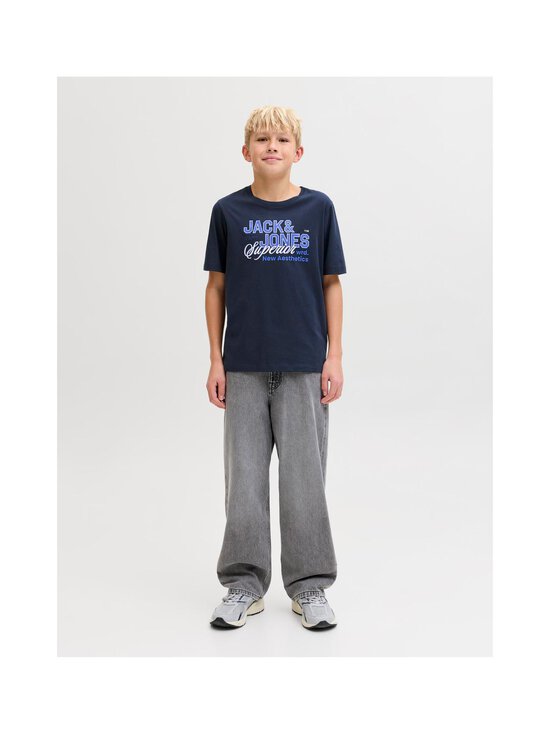 JACK & JONES junior - JjElogo O-neck t-paita - NAVY BLAZER PRINT:DAZZLING BLUE | Stockmann - photo 2