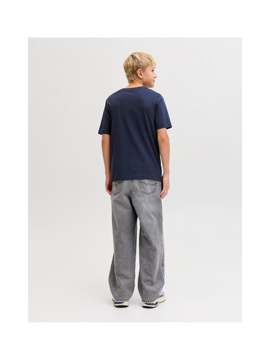 JACK & JONES junior - JjElogo O-neck t-paita - NAVY BLAZER PRINT:DAZZLING BLUE | Stockmann - photo 3