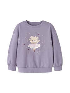 Name It - NmfValonia Long džemperis - LAVENDER GRAY PRINT:BALLERINA BEAR | Stockmann