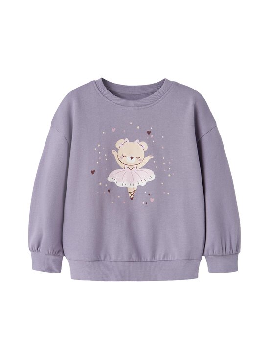 Name It - NmfValonia Long džemperis - LAVENDER GRAY PRINT:BALLERINA BEAR | Stockmann - photo 1