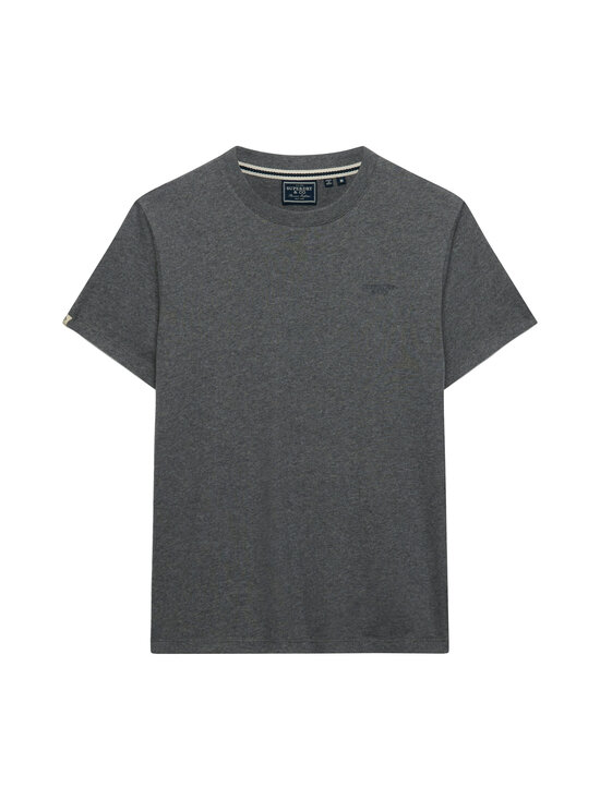 Superdry - T-särk Essential Stacked Logo Embroidery - O5T ANTIQUE GREY MARL/STONE GREY | Stockmann - photo 1