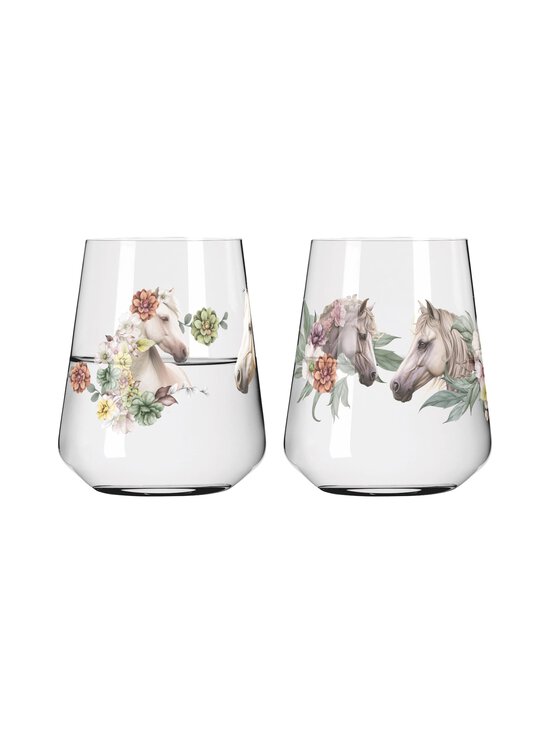 Ritzenhoff - Reitgold Horse Water -juomalasi 2 kpl - GREEN | Stockmann - photo 2