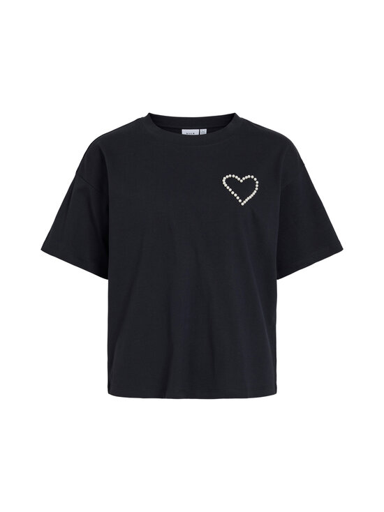 Vila - Vimonie Pearl t-paita - BLACK BEAUTY | Stockmann - photo 1