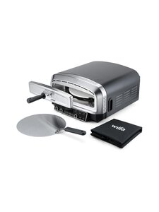 Wilfa - PO2B-E2200 Crust -pizzauuni - BLACK/STEEL | Stockmann