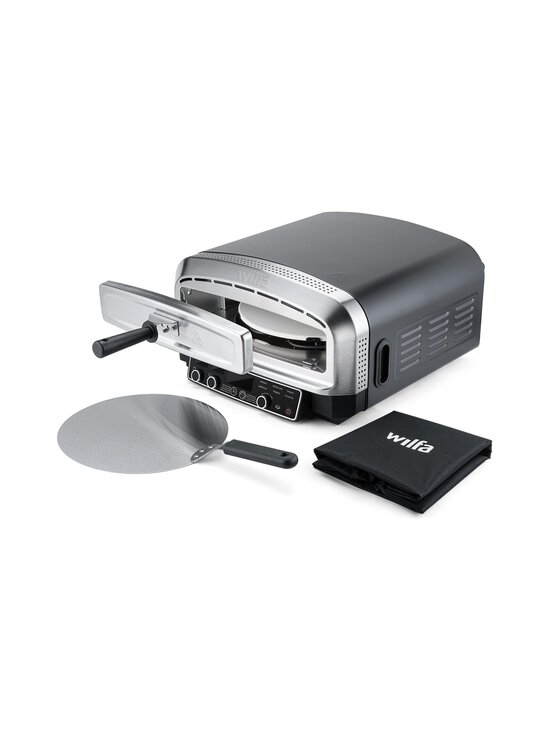 Wilfa - PO2B-E2200 Crust -pizzauuni - BLACK/STEEL | Stockmann - photo 1