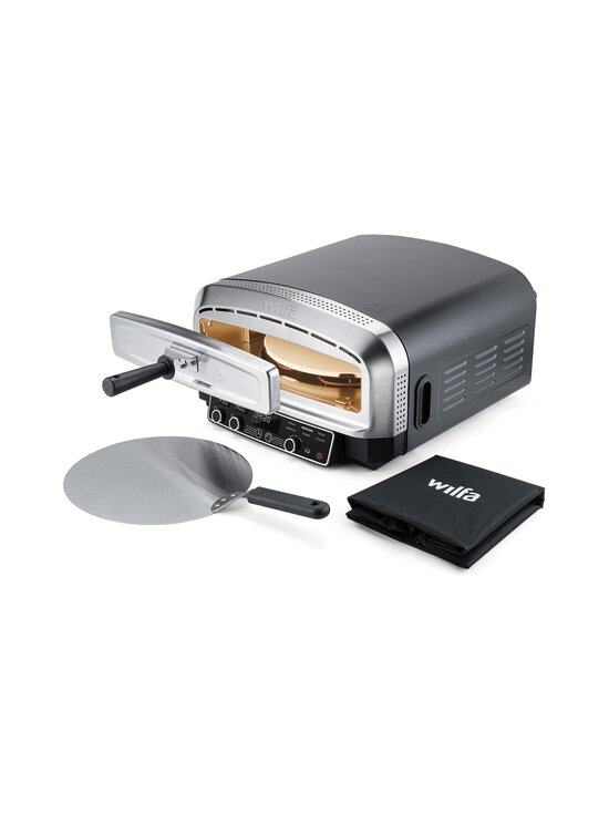 Wilfa - PO2B-E2200 Crust -pizzauuni - BLACK/STEEL | Stockmann - photo 2