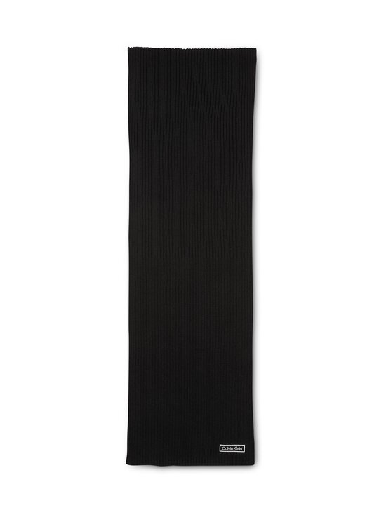 Calvin Klein Bags & Accessories - Patch Chunky Rib kokvilnas šalle - UB1 BLACK - photo 1 Calvin Klein Bags & Accessories - Patch Chunky Rib kokvilnas šalle - UB1 BLACK | Stockmann - photo 1
