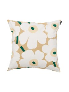 Marimekko - Padjakate Pieni Unikko - 867 SAND, WHITE, HAY, EMERALD | Stockmann
