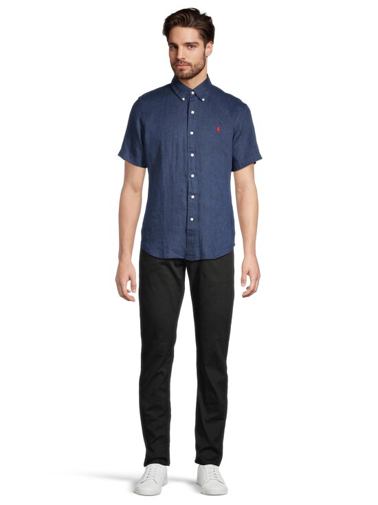 Polo Ralph Lauren - Lyhythihainen pellavapaita - NEWPORT NAVY - photo 2 Polo Ralph Lauren - Lyhythihainen pellavapaita - NEWPORT NAVY | Stockmann - photo 2
