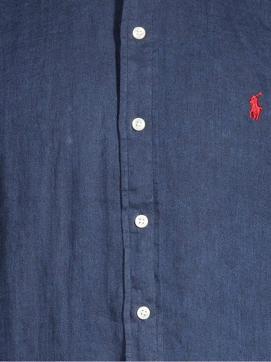 Polo Ralph Lauren - Lyhythihainen pellavapaita - NEWPORT NAVY - photo 4 Polo Ralph Lauren - Lyhythihainen pellavapaita - NEWPORT NAVY | Stockmann - photo 4