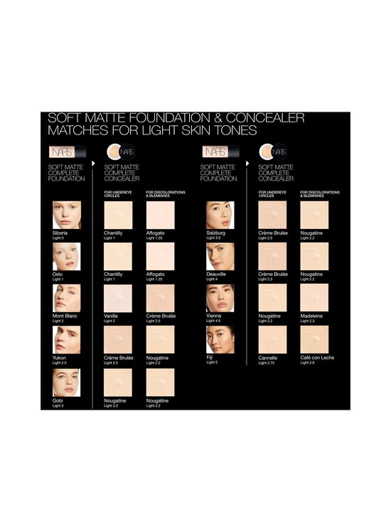NARS - Soft Matte Foundation -meikkivoide 45 ml - MONT BLANC - photo 6 NARS - Soft Matte Foundation -meikkivoide 45 ml - MONT BLANC | Stockmann - photo 6
