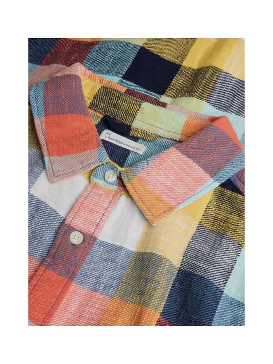 Knowledge Cotton Apparel - Loose Fit Checkered -kauluspaita - 7032 MULTI CHECK - photo 3 Knowledge Cotton Apparel - Loose Fit Checkered -kauluspaita - 7032 MULTI CHECK | Stockmann - photo 3