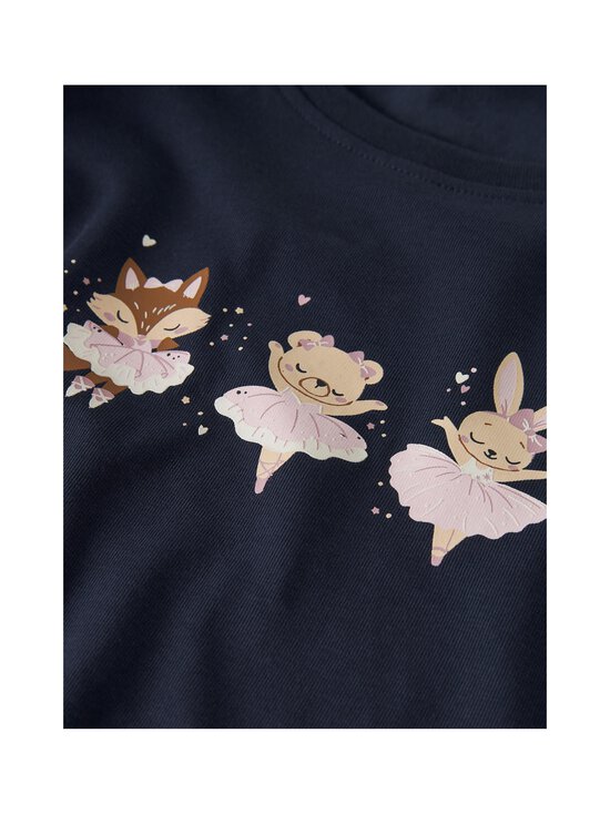 Name It - NmfVix trikotāžas krekls - NAVY BLAZER PRINT:ANIMAL BALLERINAS | Stockmann - photo 3