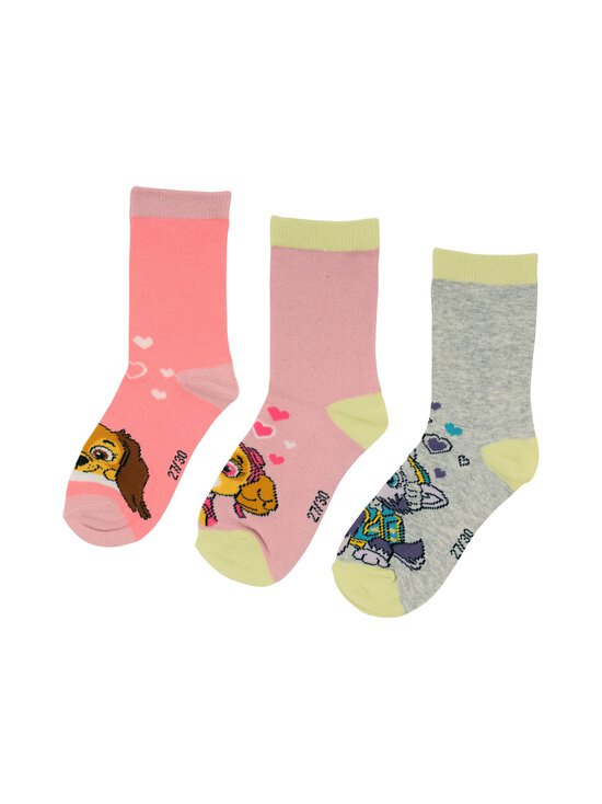 PAW PATROL - Ryhmä Hau -sukat 3-pack - LIGHT GREEN/GREY/LILAC | Stockmann - photo 1