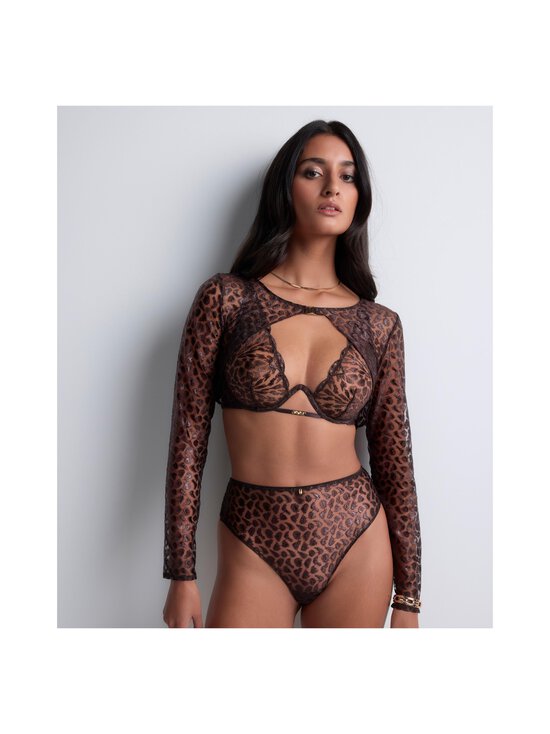 Aubade - Crazy In Love - läpikuultava bolero - SATIN BROWN | Stockmann - photo 2