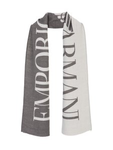 Emporio Armani - Huivi - GREY/WHITE | Stockmann