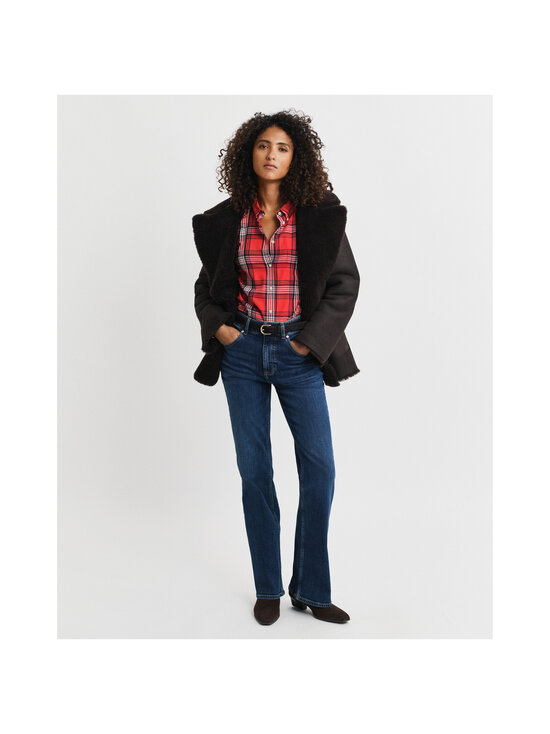 GANT - Relaxed Checked flaneļa krekls - 630 RUBY RED | Stockmann - photo 5